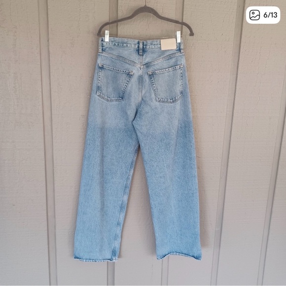 Citizens Of Humanity Ayla Baggy Jean Size 26 Women Cotton Wide Leg Button Fly - Picture 2 of 8